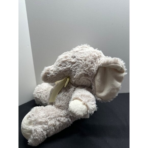 Adorable Plush Safari Elephant Toy By Best Made Toys Cream Gray Stuffed Animal - Picture 2 of 7